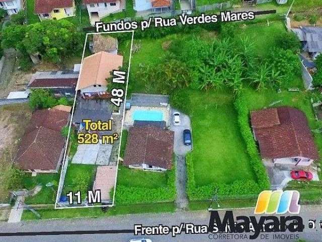 Terreno à venda, 528 m² por R$ 300.000 - Rocio Pequeno - São Francisco do Sul/SC