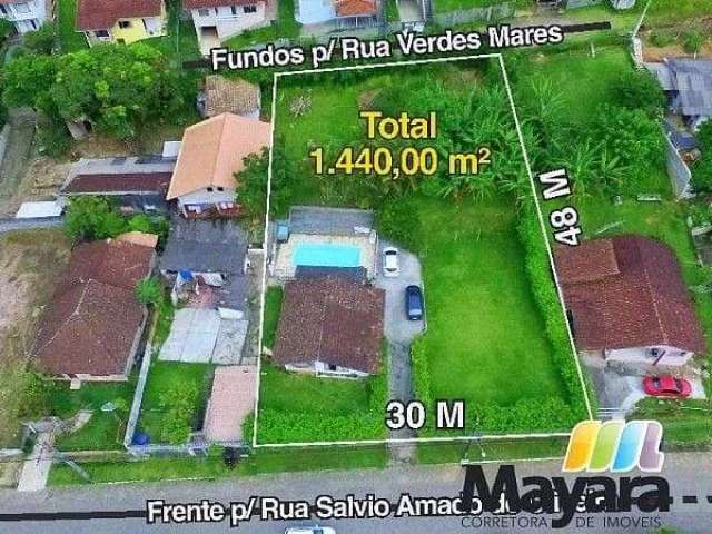 Terreno à venda por R$ 650.000 - Rocio Pequeno - São Francisco do Sul/SC