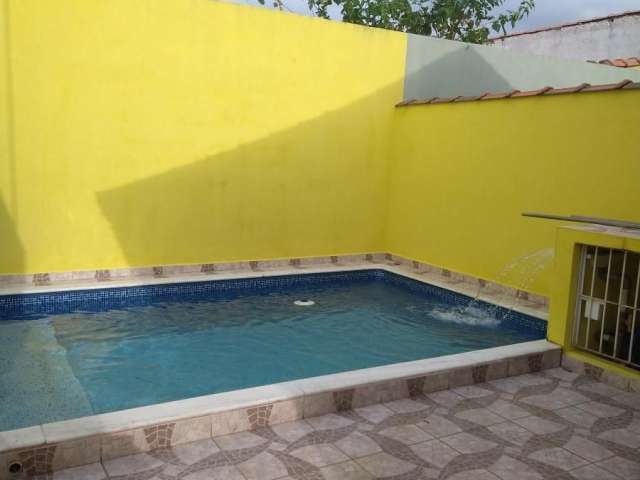 casa com piscina em mongagua/sp