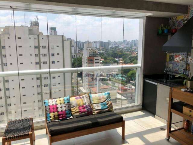 99717 Apartamento com 2 dormitórios à venda, 120 m² por R$ 1.700.000 - Brooklin - São Paulo/SP