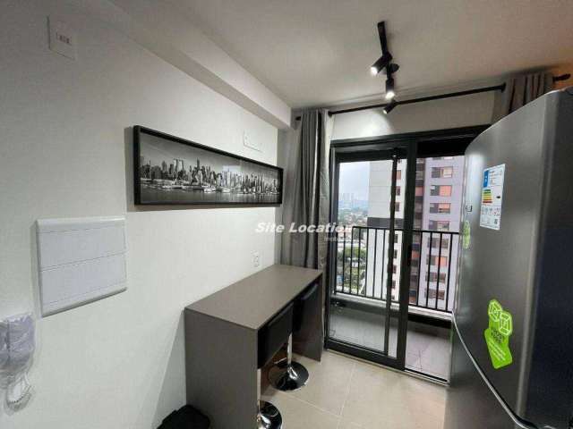 108698-109507 Apartamento com 1 dormitório, 33 m² - venda por R$ 590.000 ou aluguel por R$ 4.830/mês - Brooklin - São Paulo/SP