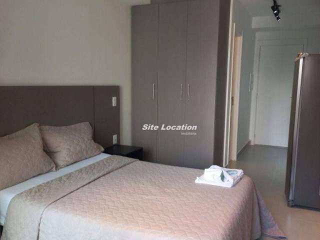 111272 Apartamento com 1 dormitório, 25 m² - venda por R$ 590.000 ou aluguel por R$ 5.821/mês - Brooklin - São Paulo/SP