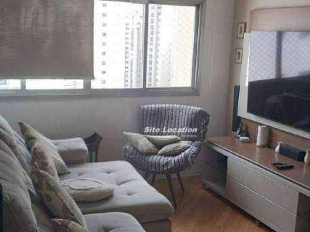 111547 Apartamento com 1 dormitório à venda, 74 m² por R$ 830.000 - Brooklin - São Paulo/SP