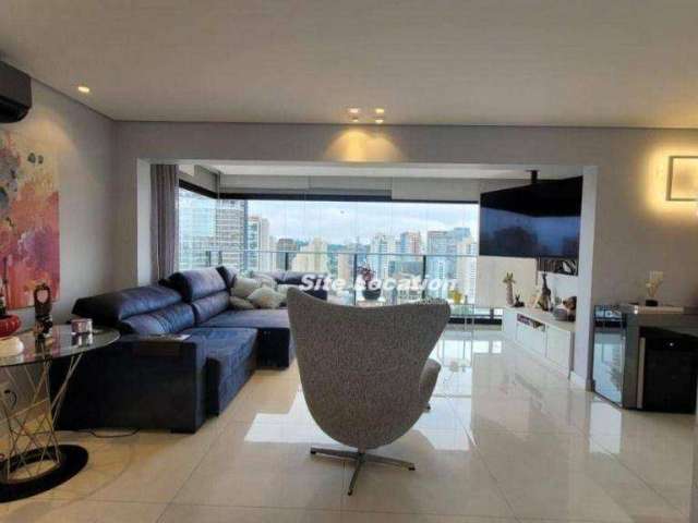 112482 Apartamento com 3 dormitórios à venda, 145 m² por R$ 2.900.000 - Brooklin - São Paulo/SP