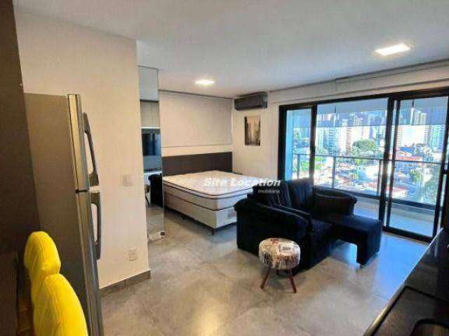 Apartamento para alugar, 37 m² por R$ 4.107,11/mês - Campo Belo - São Paulo/SP