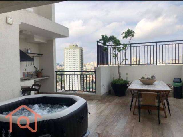 Cobertura com 3 dormitórios à venda, 171 m² por R$ 1.570.000,00 - Tatuapé - São Paulo/SP