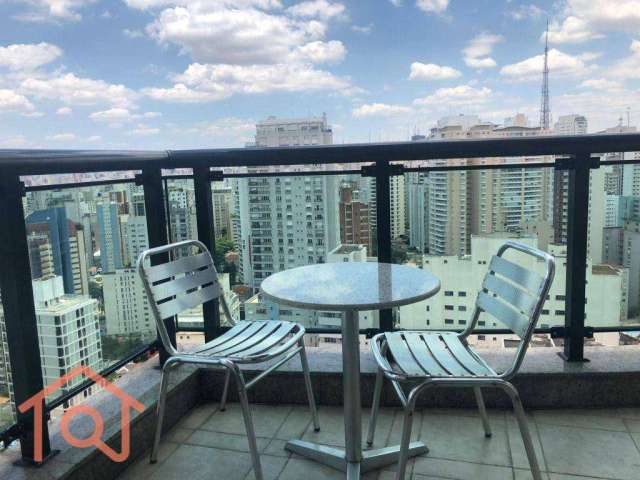 Apartamento com 2 dormitórios à venda, 60 m² por R$ 955.000,00 - Paraíso - São Paulo/SP