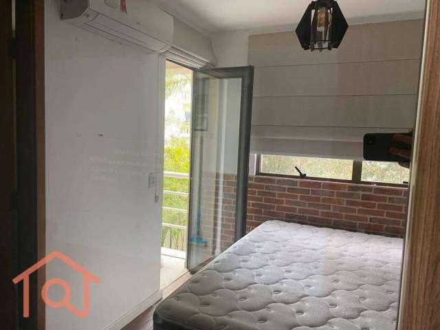 Apartamento com 1 dormitório à venda, 27 m² - Brooklin Novo - São Paulo/SP