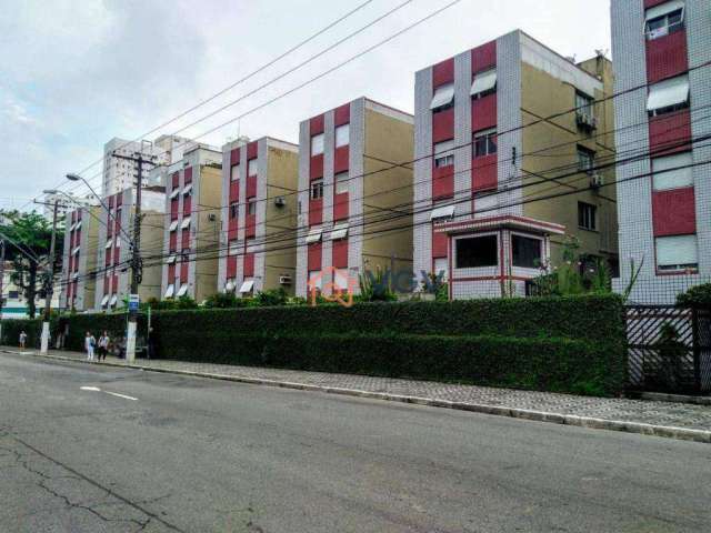 Apartamento com 1 dormitório à venda, 44 m² por R$ 175.000,00 - Centro - São Vicente/SP
