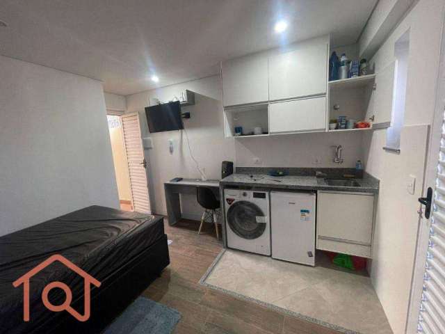 Kitnet com 1 dormitório para alugar, 28 m² por R$ 1.800,00/mês - Jabaquara - São Paulo/SP