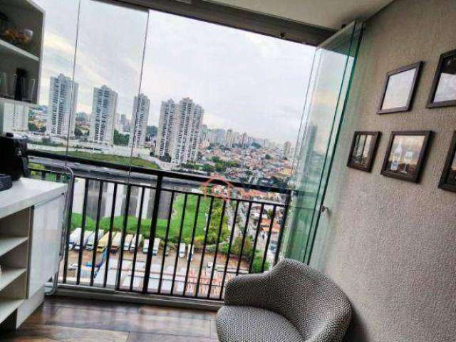 Apartamento com 2 dormitórios à venda, 56 m² por R$ 502.000,00 - Vila Santo Estéfano - São Paulo/SP