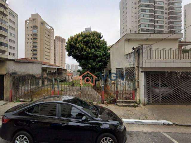 Terreno à venda, 370 m² por R$ 3.700.000,00 - Vila Guarani (Zona Sul) - São Paulo/SP