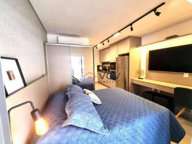 Studio com 1 dormitório, 24 m² - venda por R$ 490.000,00 ou aluguel por R$ 3.870,00/mês - Campo Belo - São Paulo/SP