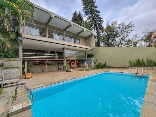 Casa, 730 m² - venda por R$ 6.000.000,00 ou aluguel por R$ 36.409,00/mês - Paineiras do Morumbi - São Paulo/SP