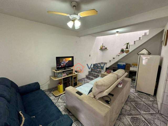 Sobrado com 2 dormitórios para alugar, 100 m² por R$ 2.500,00/mês - Jardim Oriental - São Paulo/SP