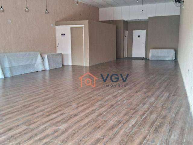 Salão 180m², todo reformado, 3 banheiros para alugar - Vila Guarani