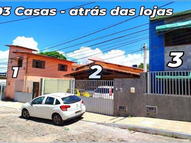 Ponto comercial e casas a venda  em ponta negra - r$ 865.000,00