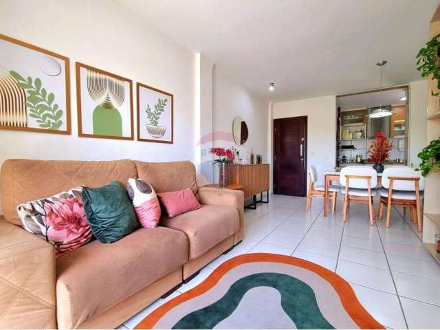 Apart. em Capim Macio c/ 87 m², 3 dormitórios, excelente localização