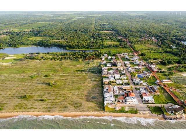 Terreno a beira mar com  2759 m² em São Miguel do Gostoso