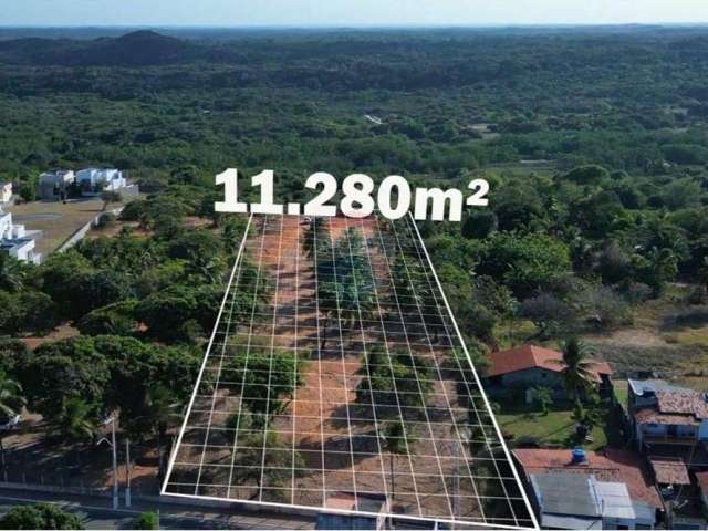 Terreno de 11.280 m² na praia de Pirangi do Norte