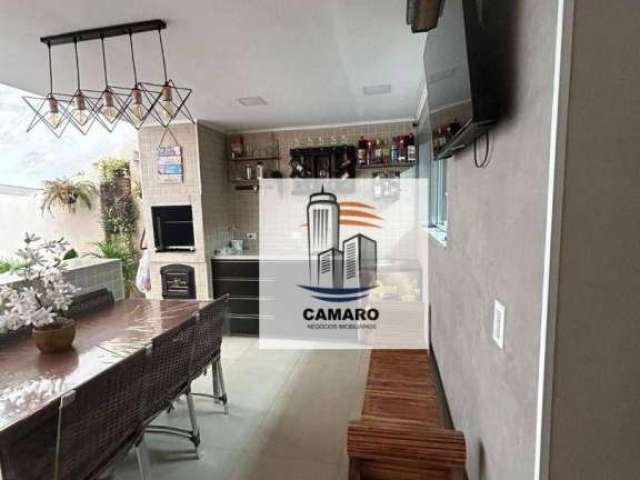 Sobrado com 3 dormitórios à venda, 240 m² por R$ 998.500,00 - Campestre - Santo André/SP