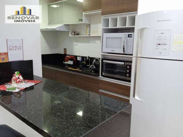 Flat com 1 dormitório à venda, 46 m² por R$ 320.000,00 - Centro - Mogi das Cruzes/SP