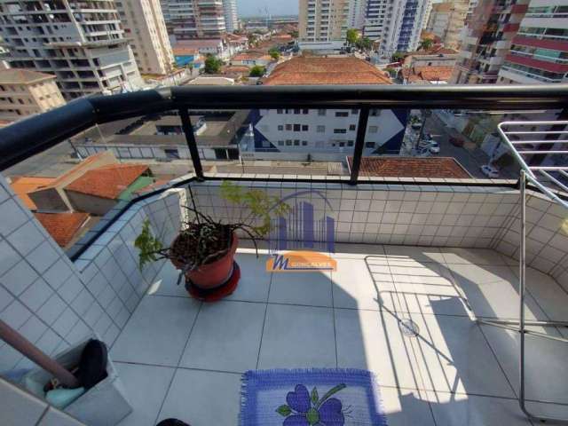 Apartamento com 1 dormitório à venda, 80 m² por R$ 290.000,00 - Vila Guilhermina - Praia Grande/SP