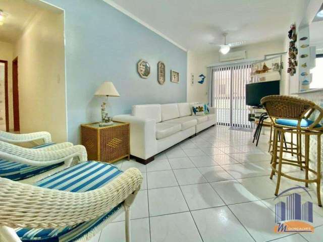 Apartamento com 2 dormitórios à venda, 78 m² por R$ 430.000,00 - Vila Guilhermina - Praia Grande/SP