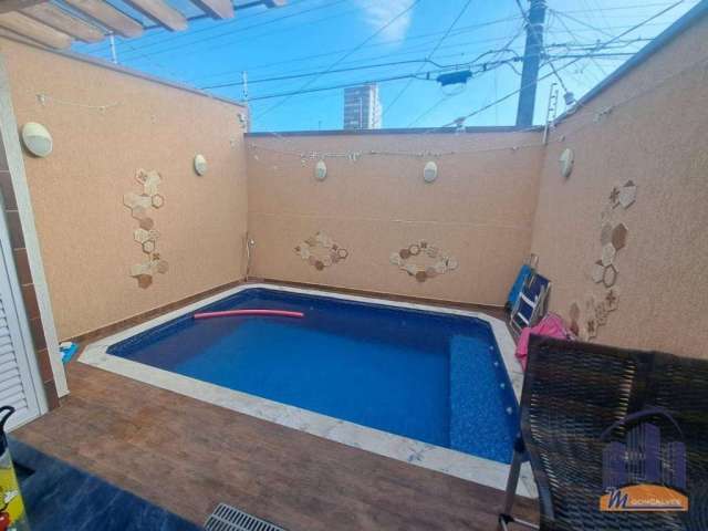 Casa com 2 dormitórios à venda, 85 m² por R$ 640.000,00 - Vila Caiçara - Praia Grande/SP