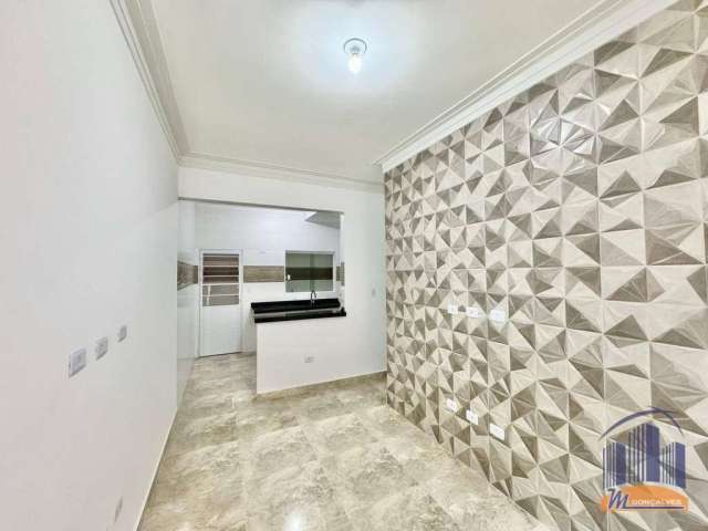 Casa com 2 dormitórios à venda, 54 m² por R$ 350.000,00 - Vila Guilhermina - Praia Grande/SP