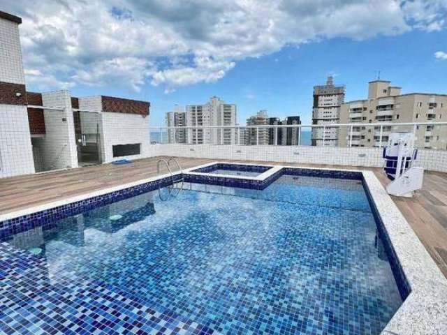 Apartamento com 1 dormitório à venda, 50 m² por R$ 325.000,00 - Caiçara - Praia Grande/SP