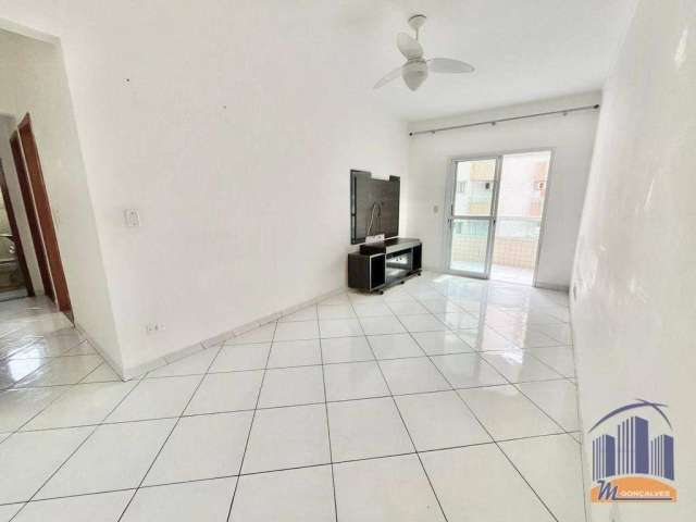 Apartamento com 2 dormitórios à venda, 68 m² por R$ 410.000,00 - Vila Guilhermina - Praia Grande/SP