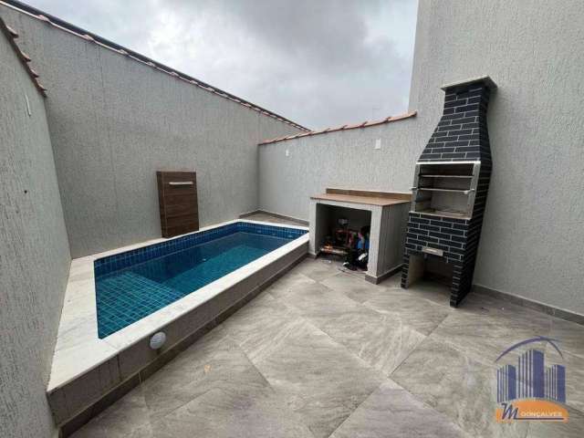 Casa com 2 dormitórios à venda, 87 m² por R$ 360.000,00 - Vila Anhanguera - Mongaguá/SP