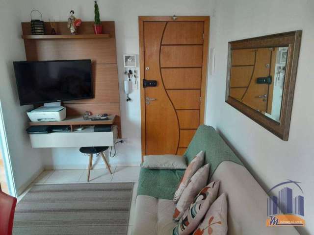 Apartamento com 1 dormitório à venda, 38 m² por R$ 266.000,00 - Aviação - Praia Grande/SP