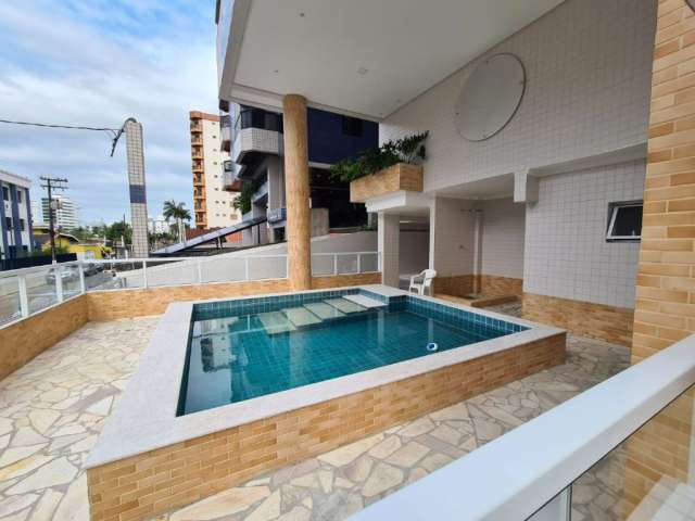 Apartamento com 2 dormitórios à venda, 61 m² por R$ 370.000 - Caiçara - Praia Grande/SP