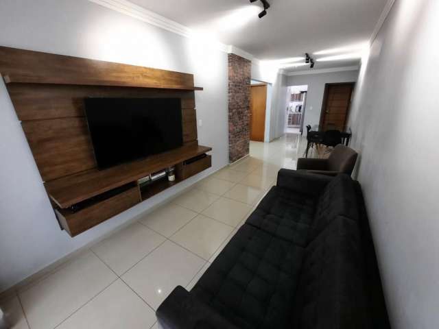 Apartamento com 3 dormitórios, 107 m² - venda por R$ 691.500 ou aluguel por R$ 4.000/mês - Vila Guilhermina - Praia Grande/SP