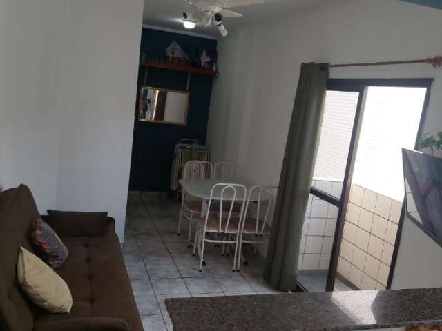 Apartamento com 1 dormitório para alugar, 35 m² por R$ 1.800/mês - Vila Guilhermina - Praia Grande/SP