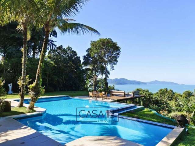 Casa com 4 suítes à venda, 445 m² por R$ 10.000.000 - Praia Dura - Ubatuba/SP