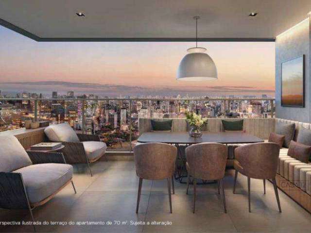 Apartamento com 2 dormitórios à venda, 70 m² por R$ 1.520.000,00 - Vila São Francisco - São Paulo/SP