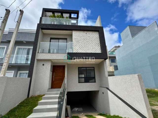 Casa em condomínio fechado com 3 quartos à venda na Rua José Manoel Voluz, 831, Pinheirinho, Curitiba por R$ 1.050.000