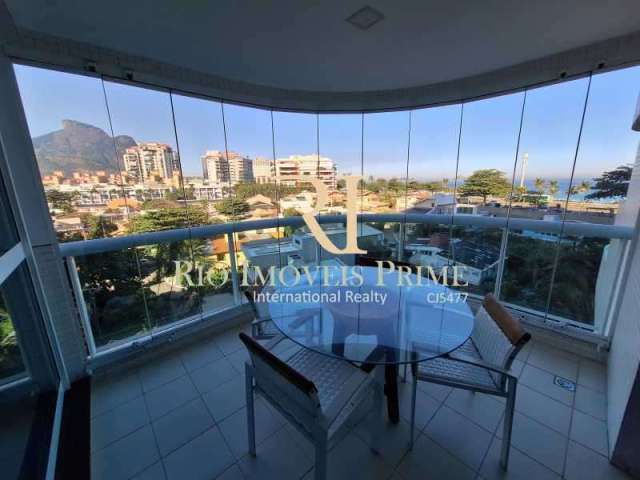 Flat com 1 quarto à venda na Avenida Lúcio Costa, Barra da Tijuca, Rio de Janeiro, 51 m2 por R$ 820.000