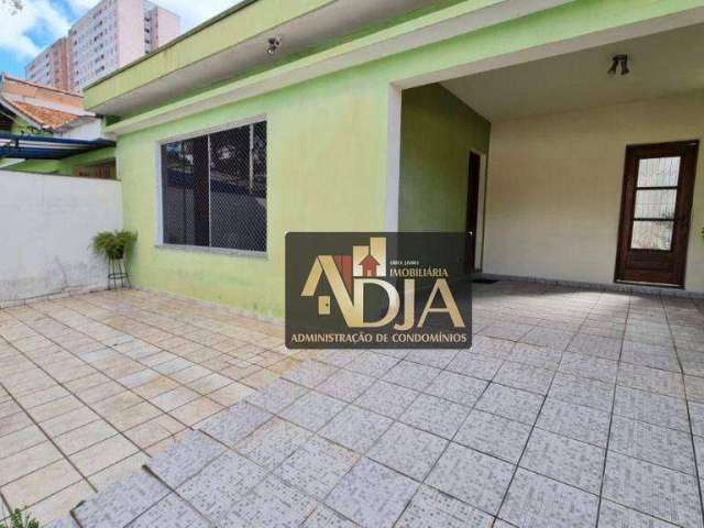 Casa com 3 dormitórios,  térrea na  Vila Noêmia - Mauá/SP com 250 metros de terreno.