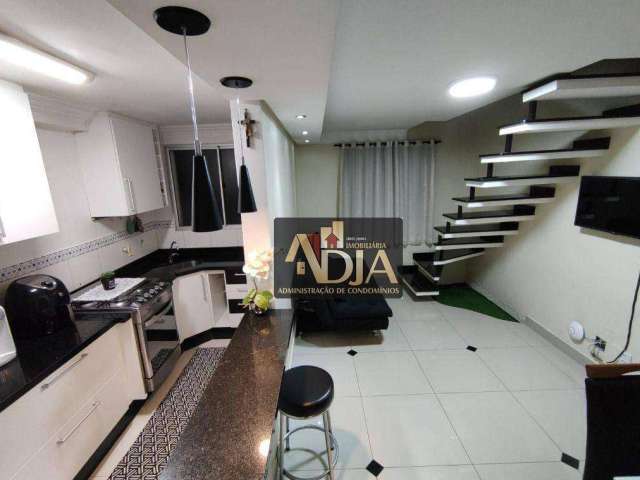 Cobertura com 2 dormitórios à venda, 86 m² por R$ 420.000,00 - Parque São Vicente - Mauá/SP