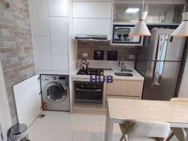 Studio com 1 dormitório para alugar por R$ 2.456,41/mês - Cabral - Curitiba/PR