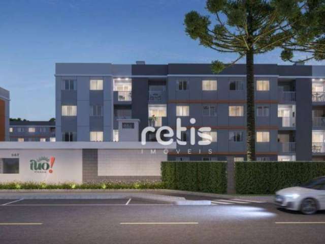 Apartamento com 2 dormitórios à venda, 44 m² por R$ 255.372,62 - Vargem Grande - Pinhais/PR