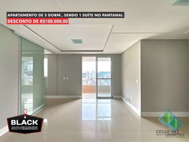 Apartamento com 3 quartos à venda na Rua Deputado Antônio Edu Vieira, 902, Pantanal, Florianópolis, 93 m2 por R$ 1.150.000