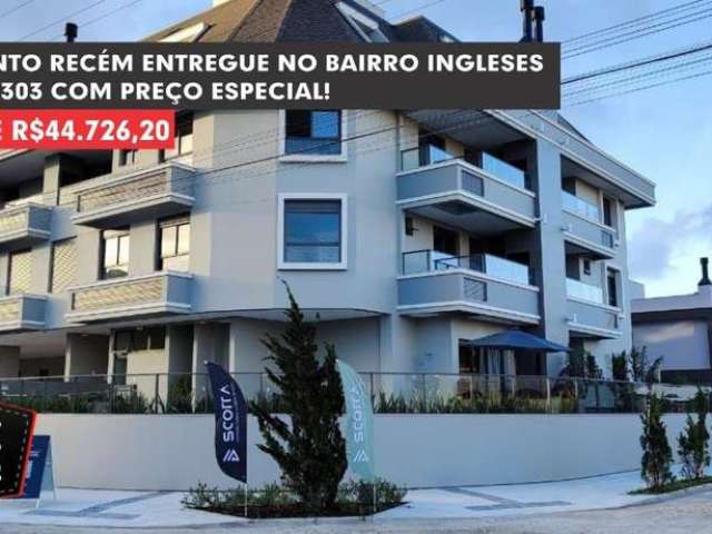 Apartamento com 2 quartos à venda na Rua Recanto do Sol, 574, Ingleses, Florianópolis, 68 m2 por R$ 849.797