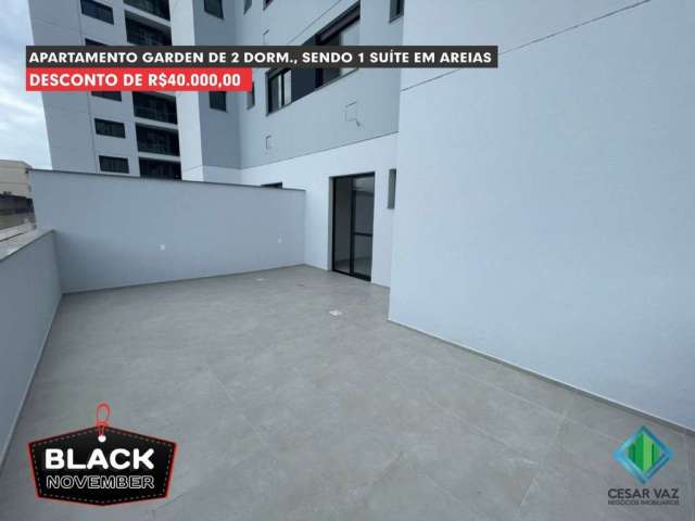 Apartamento com 2 quartos à venda na Rua Sebastiana Coutinho, 216, Areias, São José, 97 m2 por R$ 550.000