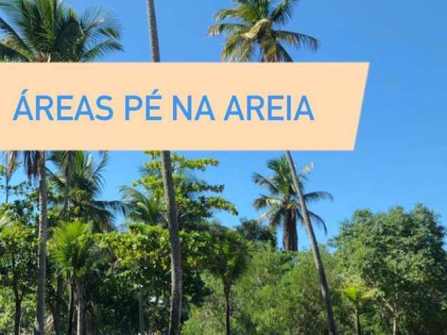 Áreas Pé na Areia no Sul da Bahia!