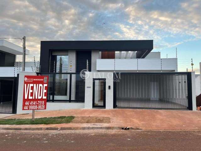 Casa à venda em Maringá, Jardim Munique, com 3 suítes, com 209.59 m²